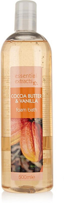 Mark & Spencer Essential Extracts Cocoa Butter & Vanilla Foam Bath - 500ml(500 ml) Flipkart