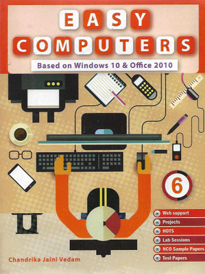 GOOD LUCK , EASY COMPUTERS CLASS - 6 BASED ON WINDOWS 10 & OFFICE 2010 )(English, Paperback, CHANDRIKA JAINI VEDAM)