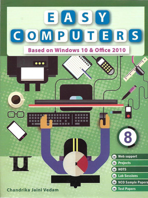 GOOD LUCK , EASY COMPUTERS CLASS - 8 BASED ON WINDOWS 10 & OFFICE 2010 )(English, Paperback, CHANDRIKA JAIN VEDAM)