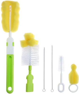 

deziine Wash Bottle Brush Bottle Brush Cleaning Brush (Set of 6)(1)