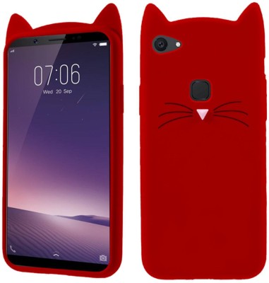 CASE CREATION Back Cover for Vivo Y83(Red, Shock Proof, Silicon, Pack of: 1)