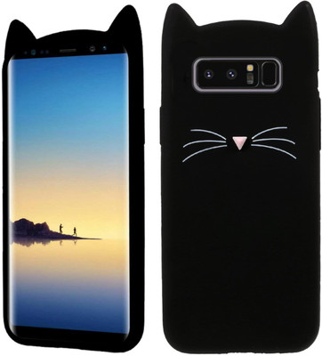 CASE CREATION Back Cover for Samsung Galaxy S8(Black, Shock Proof, Silicon, Pack of: 1)