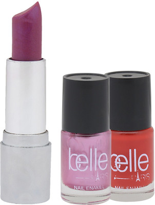

Belle SET OF TWO NAIL POLISH AND 1 LIPSTICK(Set of 1)