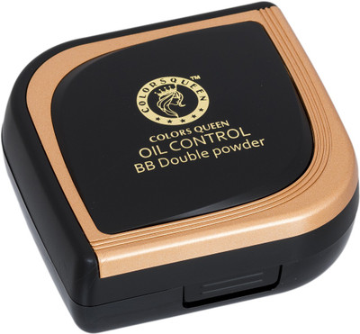 

COLORS QUEEN OIL CONTROL COMPACT 2 IN 1 HD DOUBLE POWDER Compact(NATUARL)