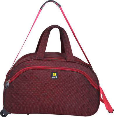 

GHAFM (Expandable) Unisex Lightweight Waterproof 22 Inch/40 litres Travel Bags(Red) Travel Duffel Bag(Red)