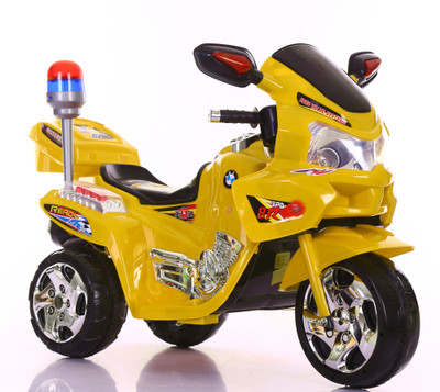 

Toy House 3-Wheel Captain's Bike Rechargeable battery operated Ride-on for kids(2 to 6yrs) Bike Battery Operated Ride On(Yellow)