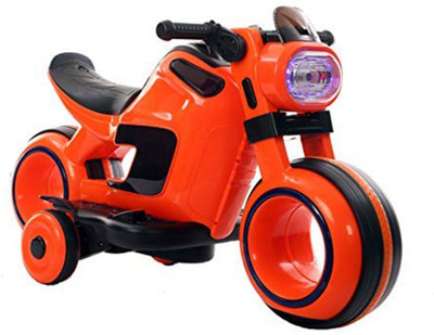 

Baybee Baybee Zelario Battery Operated Ride On Bike for Kids with Music, Horn, Headlights | 25 Kg Weight Capacity and Age 2 and Up Year Olds Girls Boys-RED Bike Battery Operated Ride On(Red)
