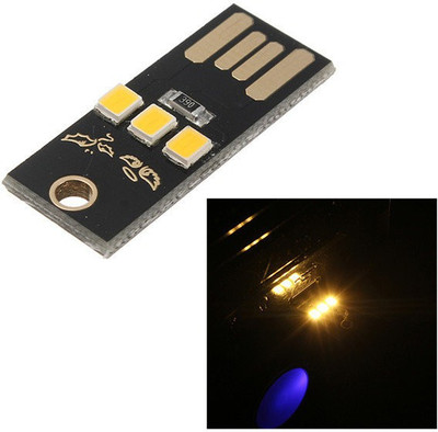 

ARDUINO M249 Precision Hot Pocket Card Lamp Bulb Keychain Mini LED Night Light USB Power Light Electronic Hobby Kit