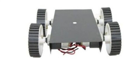 

Robodo 4 Wheel Robotic Platform V1.0 (4x4 Drive) DIY with DC gear motor, Chasis, Wheels Electronic Components Electronic Hobby Kit