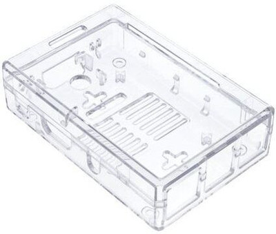Robodo Raspberry Pi 2 and 3 Model B/B+ ABS Transparent Modular case Electronic Components Electronic Hobby Kit