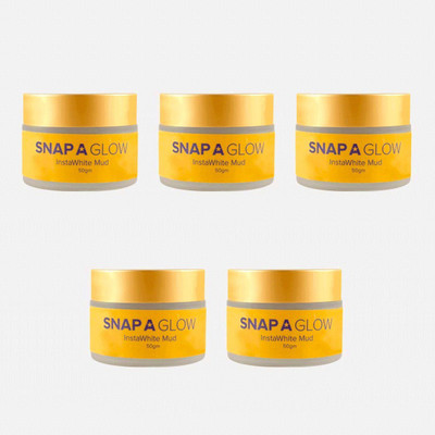 

SNAP A GLOW Instawhite Mud Face Mask 3+2 Free(250 g)
