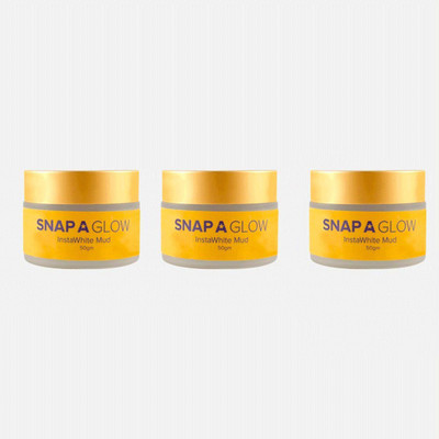 

SNAP A GLOW SNAPAGLOW InstaWhite Mud Face Mask 2+1 Free(150 g)