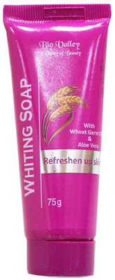 

Biovalley Bio Valley Whiting Soap With Wheat Germ Oil & Aloe Vera Refreshen Up Skin 75 gm ( Pack Of 2 ) Face Wash(75 g)