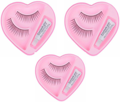 PARAM Eyelash / Eyelash with Glue(Pack of 3)