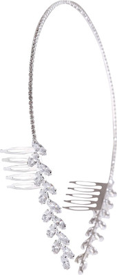 

Go India Store HB00004 Hair Band(Silver)