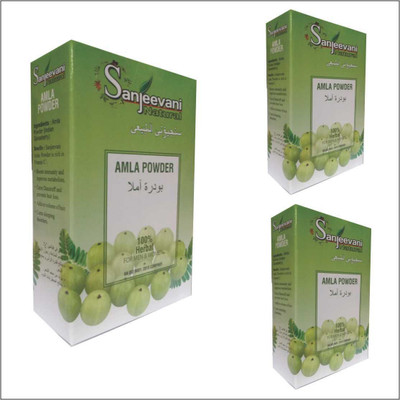 

SANJEEVANI NATURAL Amla Powder 100% Herbal For Women & Men (Pack Of 3)(300 g)