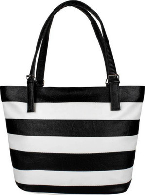 

3ng Shoulder Bag(White, Black), Black;white