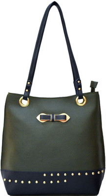 

AGINOS Hand-held Bag(Green)
