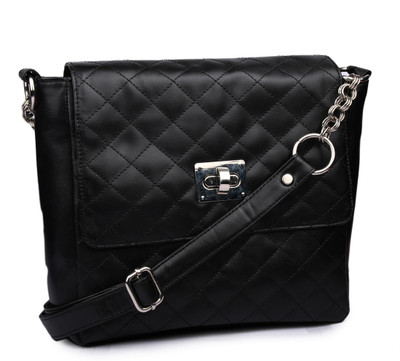 shanaz fashion Sling Bag(Black)
