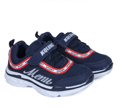 

FEETWELL Boys Velcro Sneakers(Blue