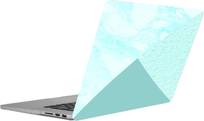 Trends Transparent Laptop Skin Blue Texture PVC Laptop Decal 15