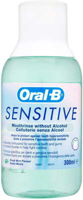 

Oral-B Oral B Sensitive Mouthwash - 300ml - Fresh(300 ml)