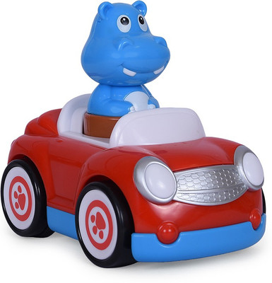 

HAP-P-KID Push & Go Racer Car press animal & let the car zoom across the floor(Multicolor)