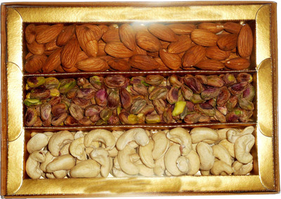 

Veg E Wagon Dry Fruit Gift Pack Combo of 3B APC Almonds, Cashews, Pistachios(450 g, Box)