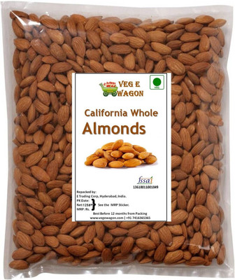 

Veg E Wagon Almonds Regular 125 gm Almonds(125 g, Pouch)