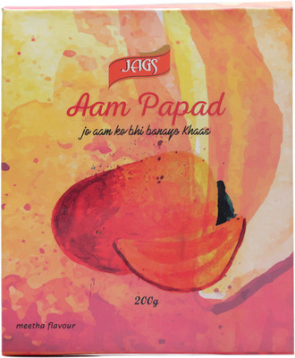 

JAGS Aam Papad Meetha 200G Mango(200 g, Box)