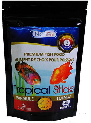 

NorthFin Fish Food Tropical Sticks 3mm floating 250 Gram 250 g Dry Fish Food