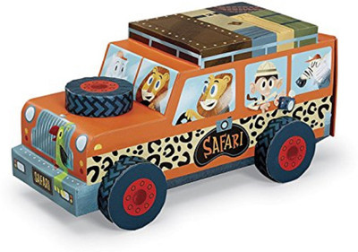 Crocodile Creek Safari Puzzle and Play(24 Pieces)