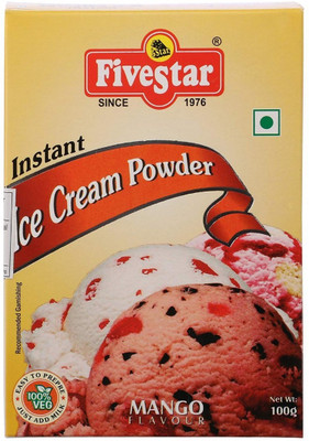 

5 Star Mix Mango Ice-Cream Mix 100g each Pack of 4 400 g(Pack of 4)