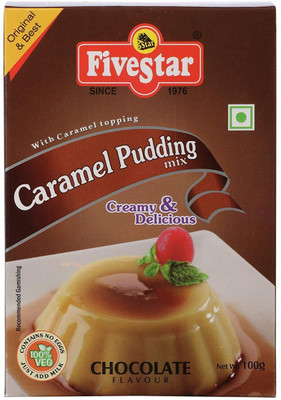 

5 Star Caramel choolate Pudding 100 gm each Pack of 4 400 g(Pack of 4)