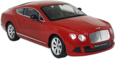 

Jack Royal Officially Licensed Version Bentley Continental GT Remote Control R/c 1:16 Scale(Color May Vary)(Red)