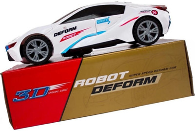 

skyler Exclusive robot car(White, Black), Black;white