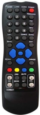 Ehop RM17 DVB-T Boxes Sun Remote Controller(Black)