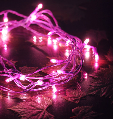 

Home Delight 130 inch Purple Rice Lights(Pack of 5)