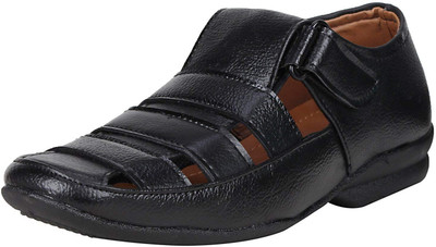 

Koxko Men Black Sandals