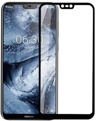 Express Buy Edge To Edge Tempered Glass for Nokia 6.1 Plus(Pack of 1)