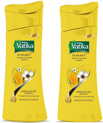 

VATIKA OIL BALANCE DANDRUFF TREATMENT SHAMPOO 50 ML PACK OF 2(100 ml)