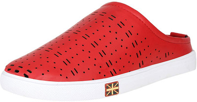

Koxko Stylish Slip On Sneakers For Men(Red
