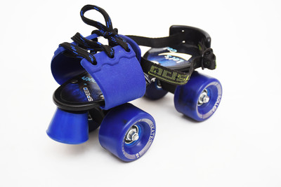 Jaspo TENACITY SKATES Quad Roller Skates - Size 1-6 UK(Blue) Flipkart