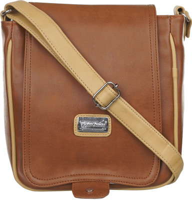 

Right Choice Girls Casual Beige, Multicolor Synthetic Leather Sling Bag