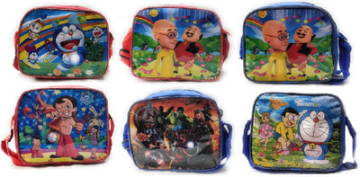 

CSM Boys & Girls Casual Multicolor Canvas Sling Bag