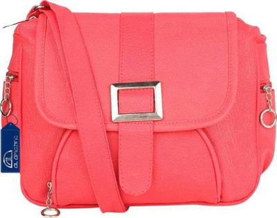 

AL Amazing Women Casual Red PU Sling Bag