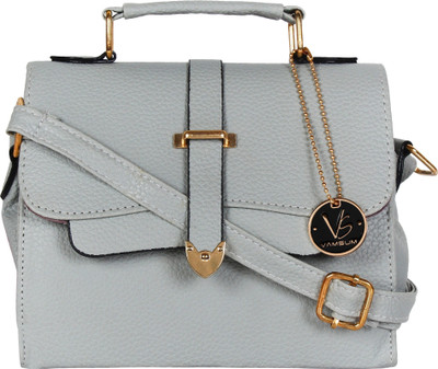 

Vamsum Women Evening/Party, Casual Grey PU Sling Bag