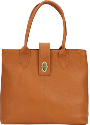U Carry Me Women Casual, Formal Tan Genuine Leather Sling Bag
