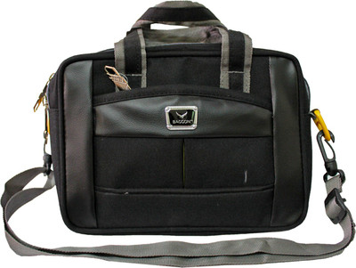 

BAGGON Men Casual Black Fabric Sling Bag