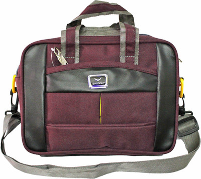 

BAGGON Men Casual Maroon Fabric Sling Bag
